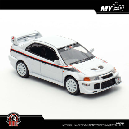[BMC] 1:64 Mitsubishi Evolution 6.5 Tommi Edition - White