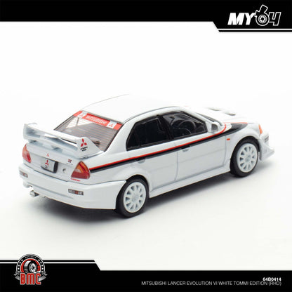 [BMC] 1:64 Mitsubishi Evolution 6.5 Tommi Edition - White