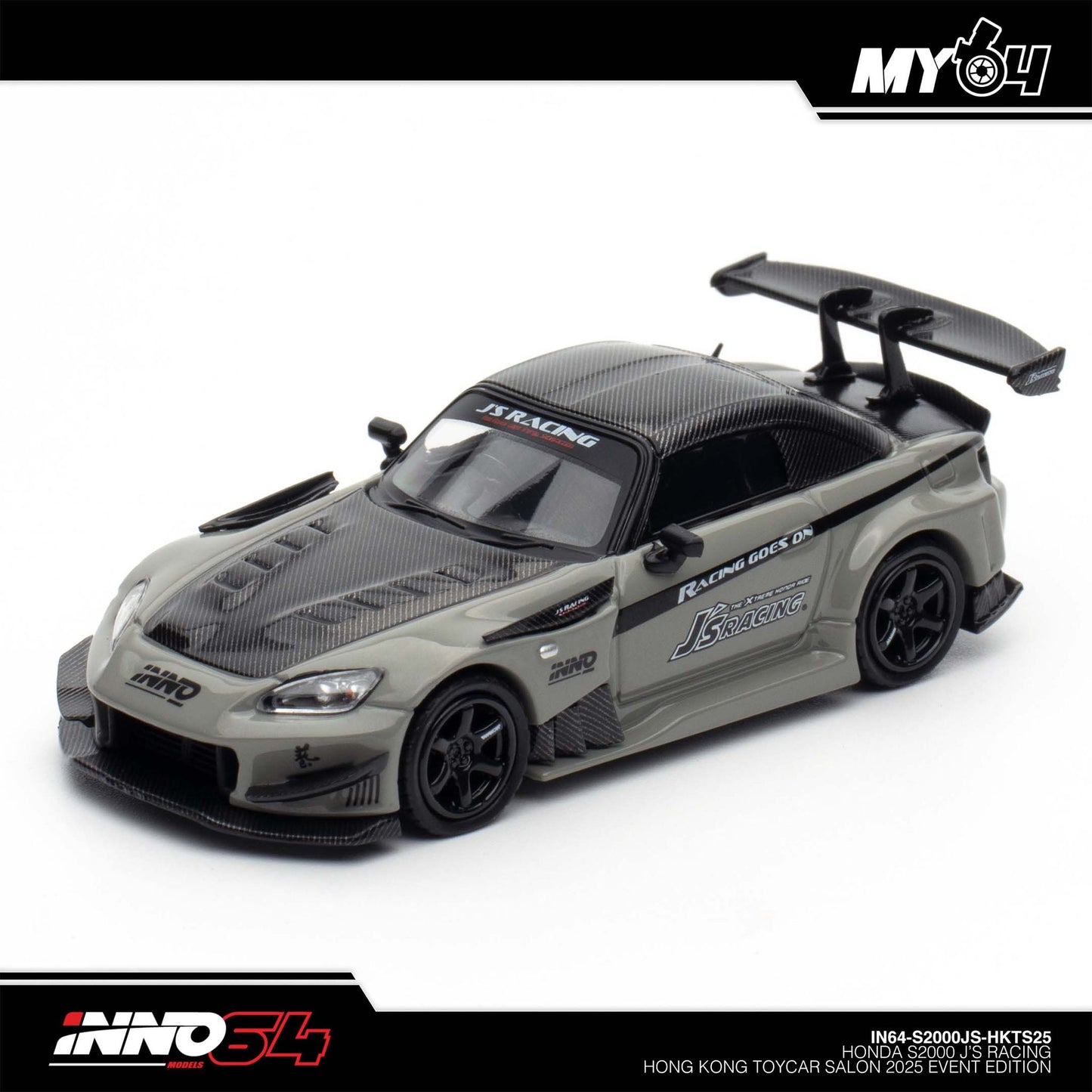 [INNO64] 1:64  Honda S2000 J'S Racing Hong Kong Toy Car Salon 2025