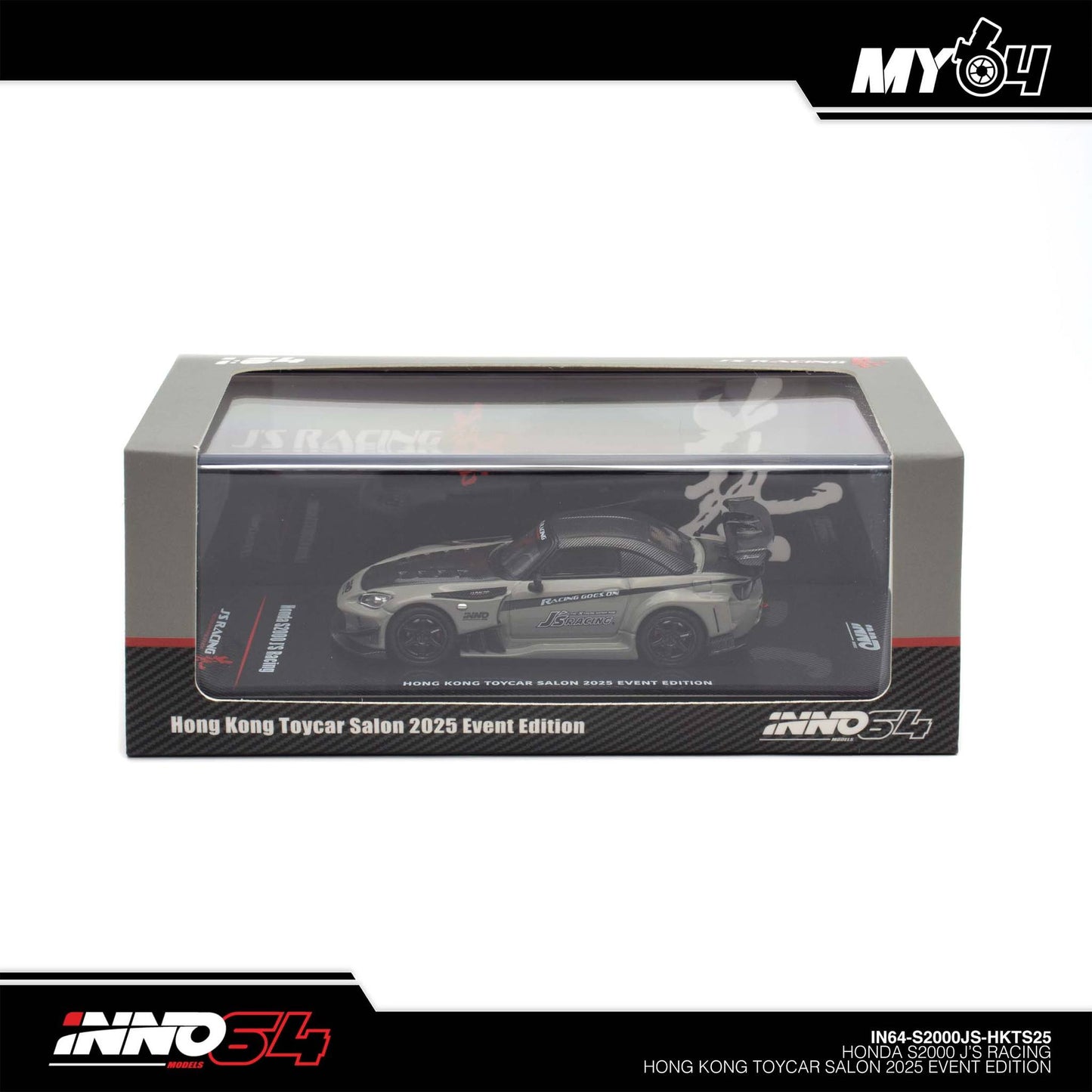 [INNO64] 1:64  Honda S2000 J'S Racing Hong Kong Toy Car Salon 2025