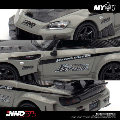 [INNO64] 1:64  Honda S2000 J'S Racing Hong Kong Toy Car Salon 2025