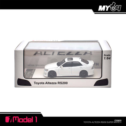 [Model1] 1:64 Toyota Altezza RS200 SXE10 - Super White II