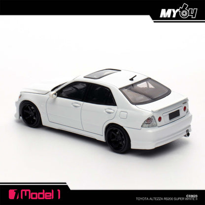 [Model1] 1:64 Toyota Altezza RS200 SXE10 - Super White II