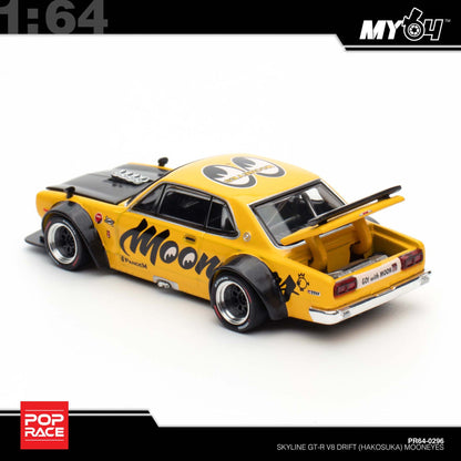 [Pop Race] 1:64 Nissan Skyline V8 Drift Hakosuka