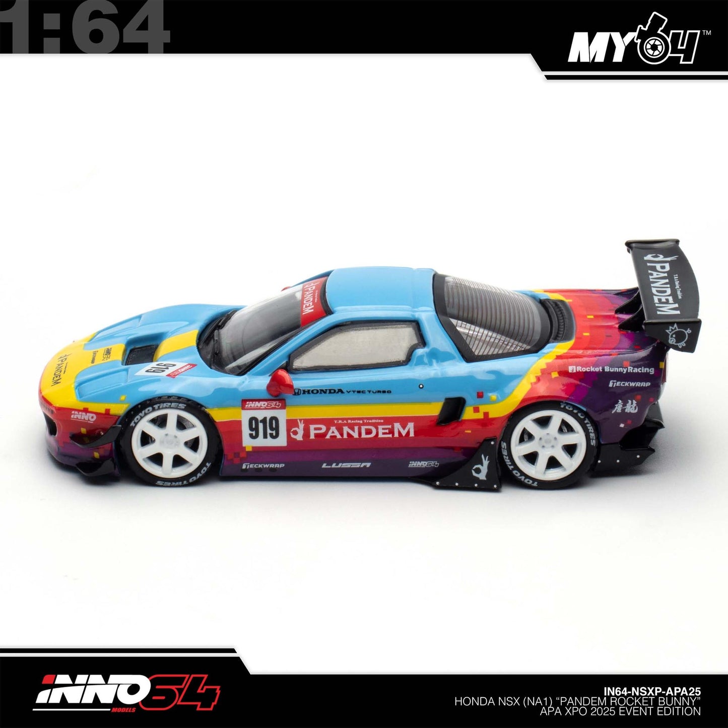 [INNO64] 1:64 Honda NSX (NA1) "Pandem Rocket Bunny" APA xpo 2025 Event Edition