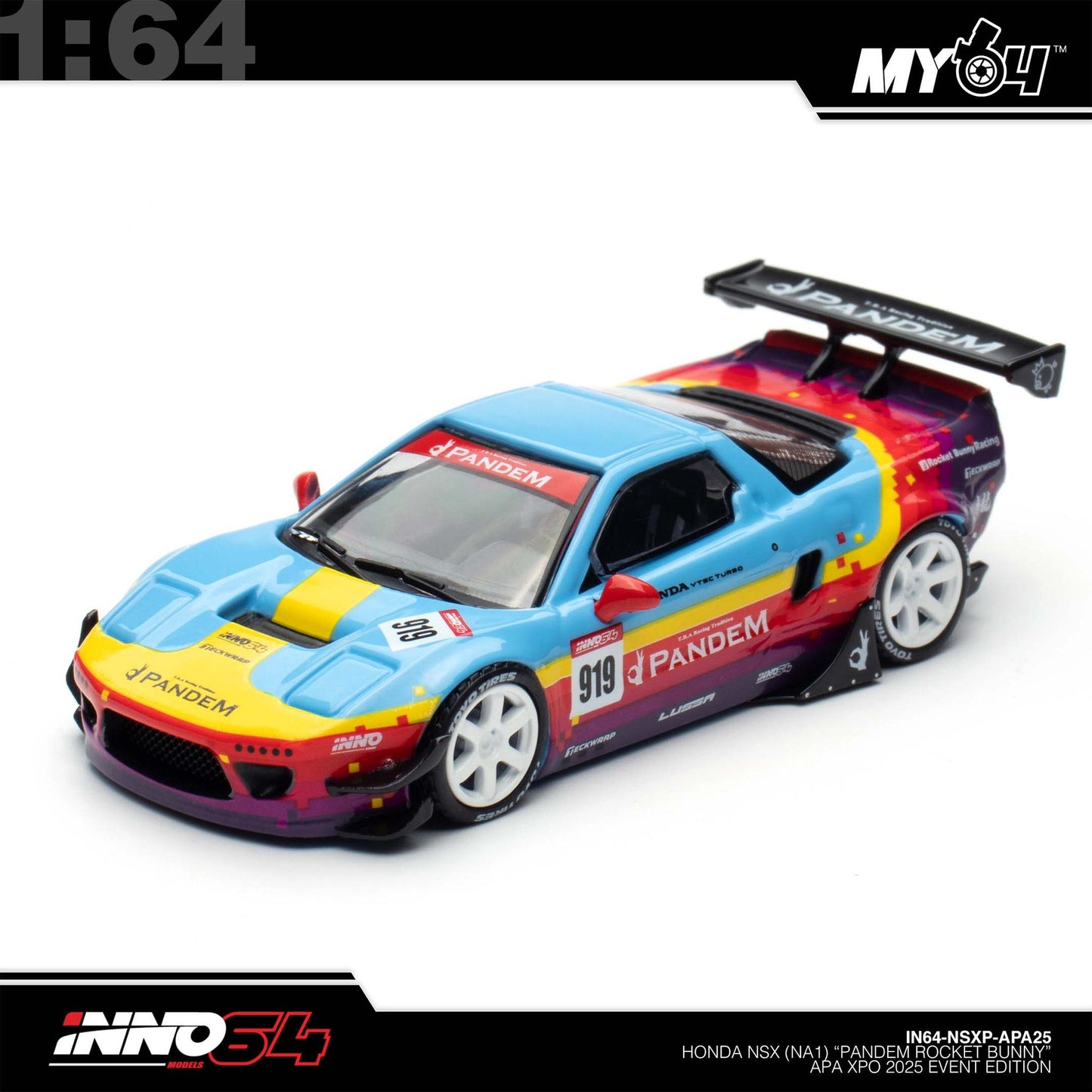 [INNO64] 1:64 Honda NSX (NA1) "Pandem Rocket Bunny" APA xpo 2025 Event Edition