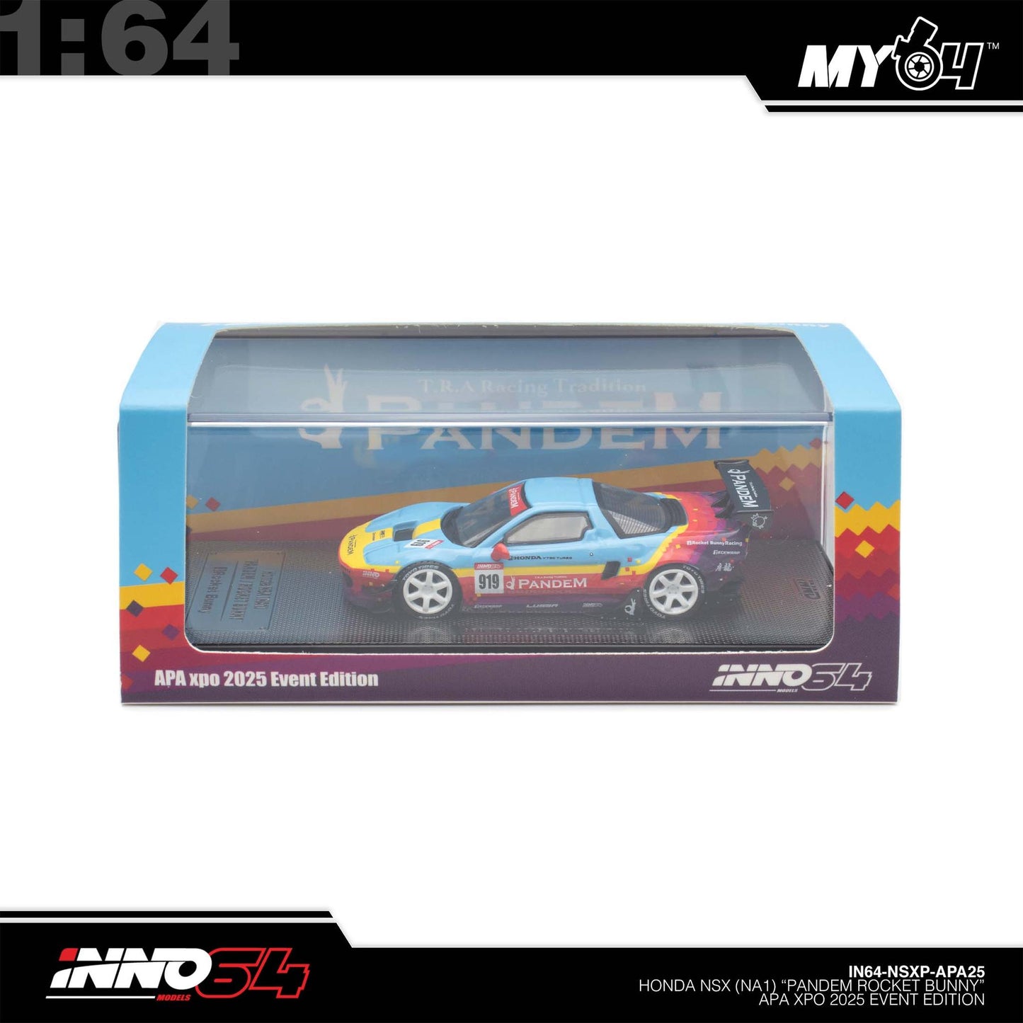 [INNO64] 1:64 Honda NSX (NA1) "Pandem Rocket Bunny" APA xpo 2025 Event Edition