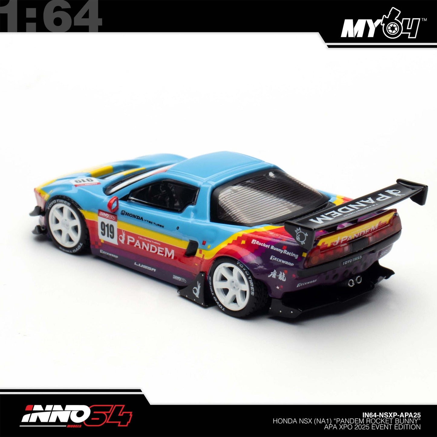 [INNO64] 1:64 Honda NSX (NA1) "Pandem Rocket Bunny" APA xpo 2025 Event Edition