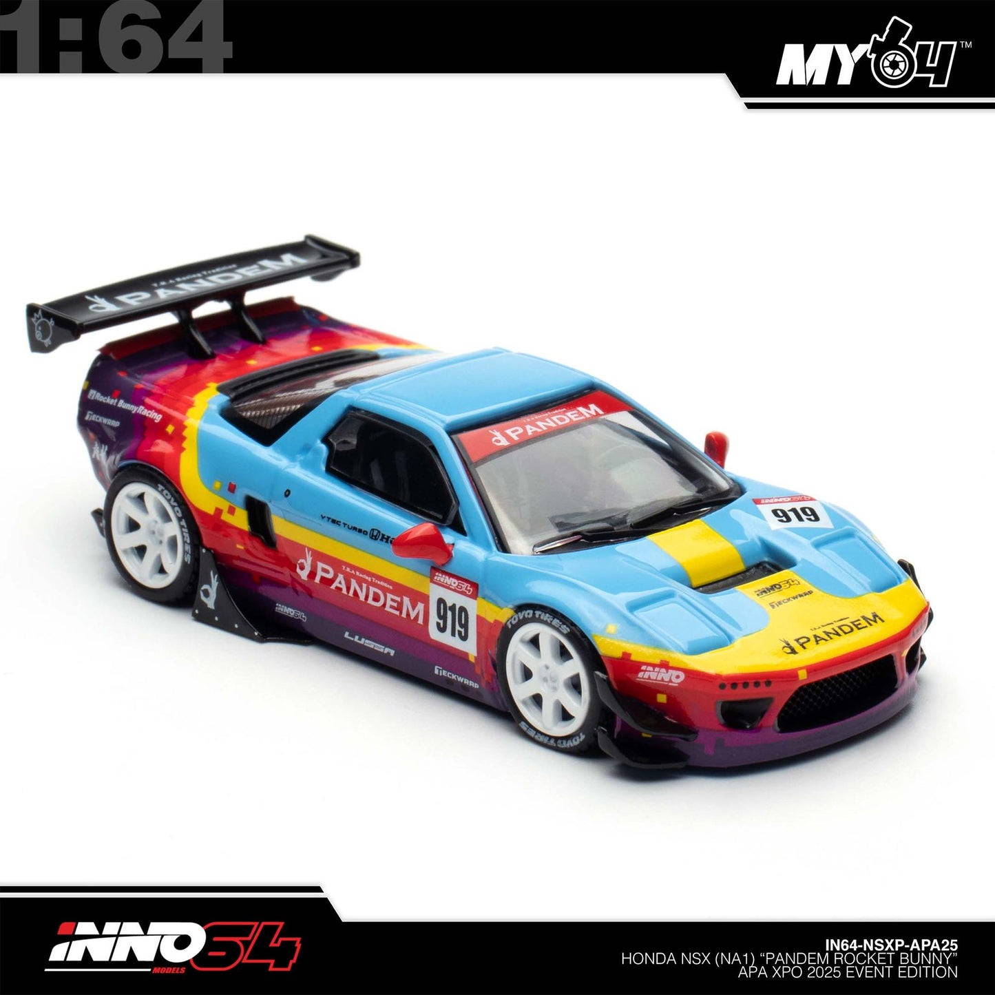 [INNO64] 1:64 Honda NSX (NA1) "Pandem Rocket Bunny" APA xpo 2025 Event Edition