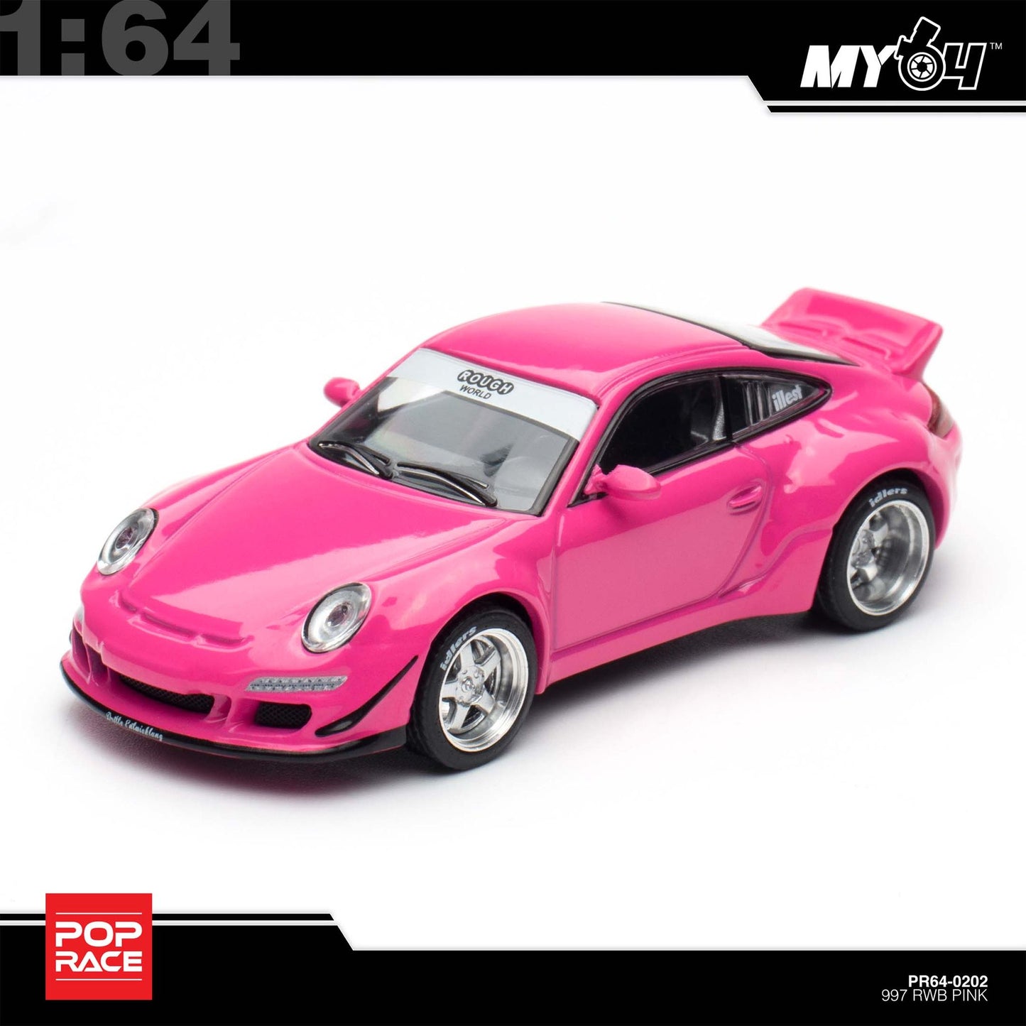 [Pop Race] 1:64 RWB 997 - Pink
