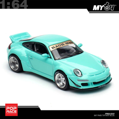 [Pop Race] 1:64 RWB 997 - Tiffany Blue