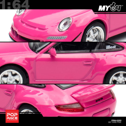 [Pop Race] 1:64 RWB 997 - Pink