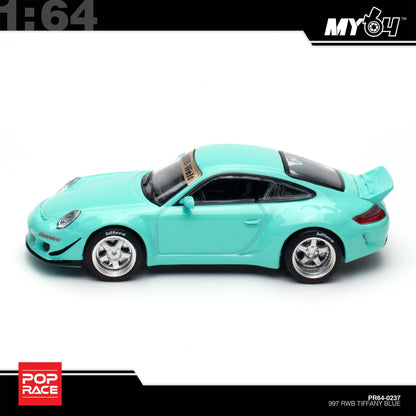 [Pop Race] 1:64 RWB 997 - Tiffany Blue