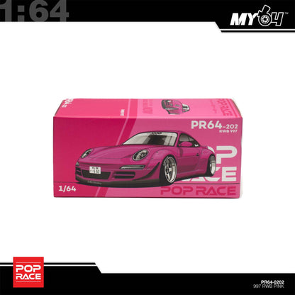[Pop Race] 1:64 RWB 997 - Pink