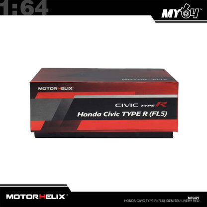 [Motorhelix] 1:64 Honda Civic Type R (FL5) - Idemistu Motion Red