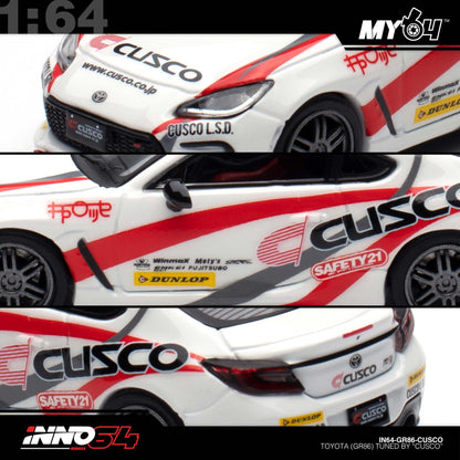[INNO64] 1:64 Toyota GR86 Tuned by "CUSCO"