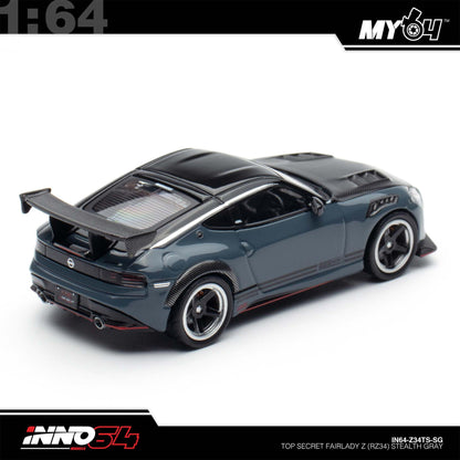 [INNO64] 1:64 Top Secret Fairlady Z (RX34) - Stealth Gray