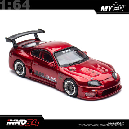[INNO64] 1:64 Toyota Supra (A80) "Top Secret" - Red