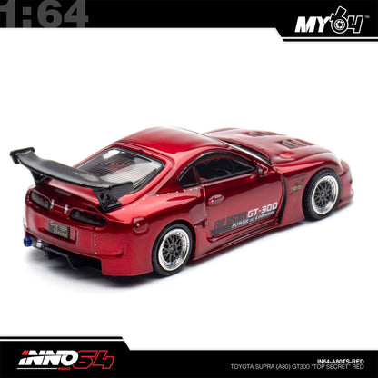 [INNO64] 1:64 Toyota Supra (A80) "Top Secret" - Red