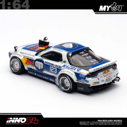 [INNO64] 1:64 Mazda RX7 (FD3S) "Pandem Rocket Bunny" MADBUL MADLAB COLLECTION 001