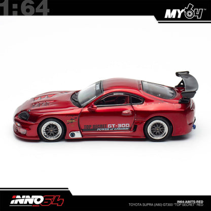 [INNO64] 1:64 Toyota Supra (A80) "Top Secret" - Red
