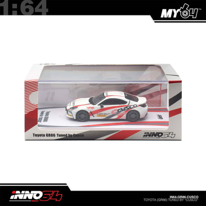 [INNO64] 1:64 Toyota GR86 Tuned by "CUSCO"