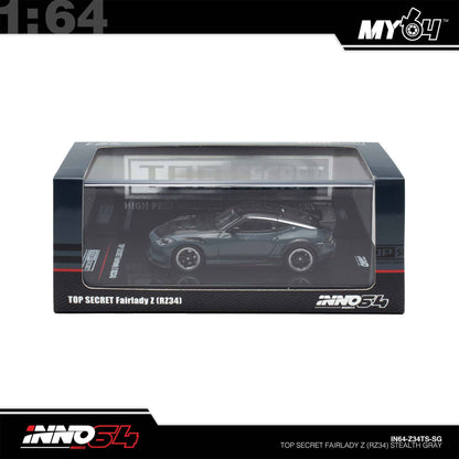 [INNO64] 1:64 Top Secret Fairlady Z (RX34) - Stealth Gray