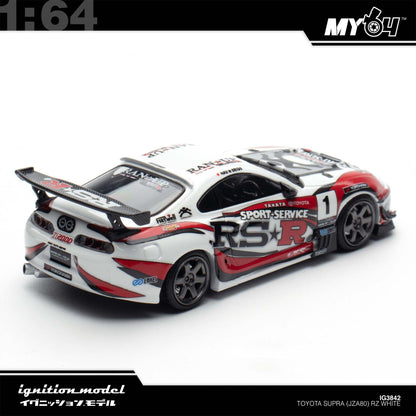 [Ignition Model] 1:64 Toyota Supra (JZA80) RZ - White (MY64 Special)