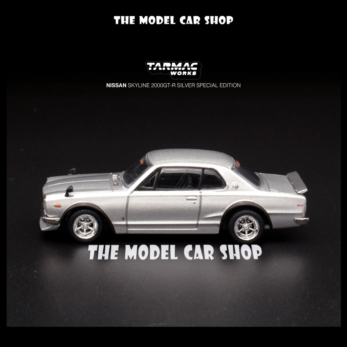 [Tarmac Works] Nissan Skyline 2000 GT-R - Silver Special Edition