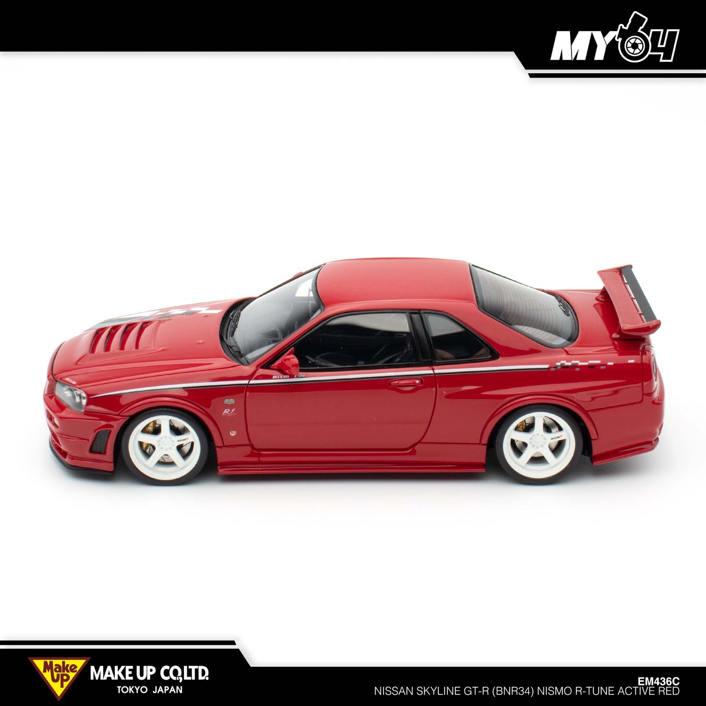 [Make Up] Nissan Skyline GT-R (BNR34) Nismo R-Tune - Red
