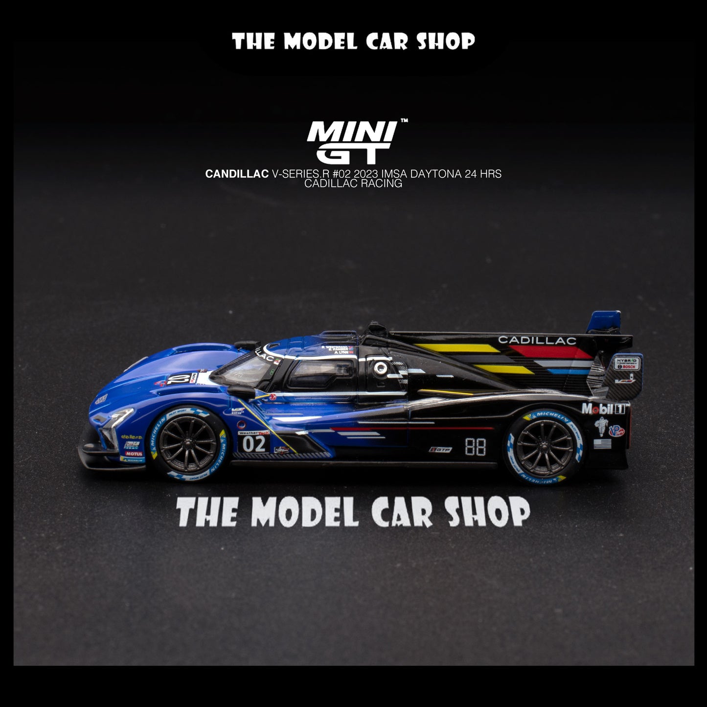 [Mini GT] Cadillac V-Series.R #02 Cadillac Racing 2023 IMSA Daytona 24 Hrs