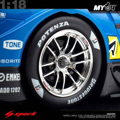 [Sparky] MARELLI IMPUL Z No.1 TEAM IMPUL GT500 SUPER GT 2023 Kazuki Hiramine - Bertrand Baguette