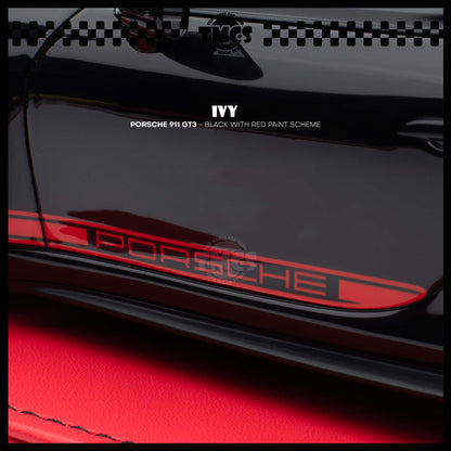 [IVY] 1:18 Porsche 911 GT3 - Black With Red Paint Scheme