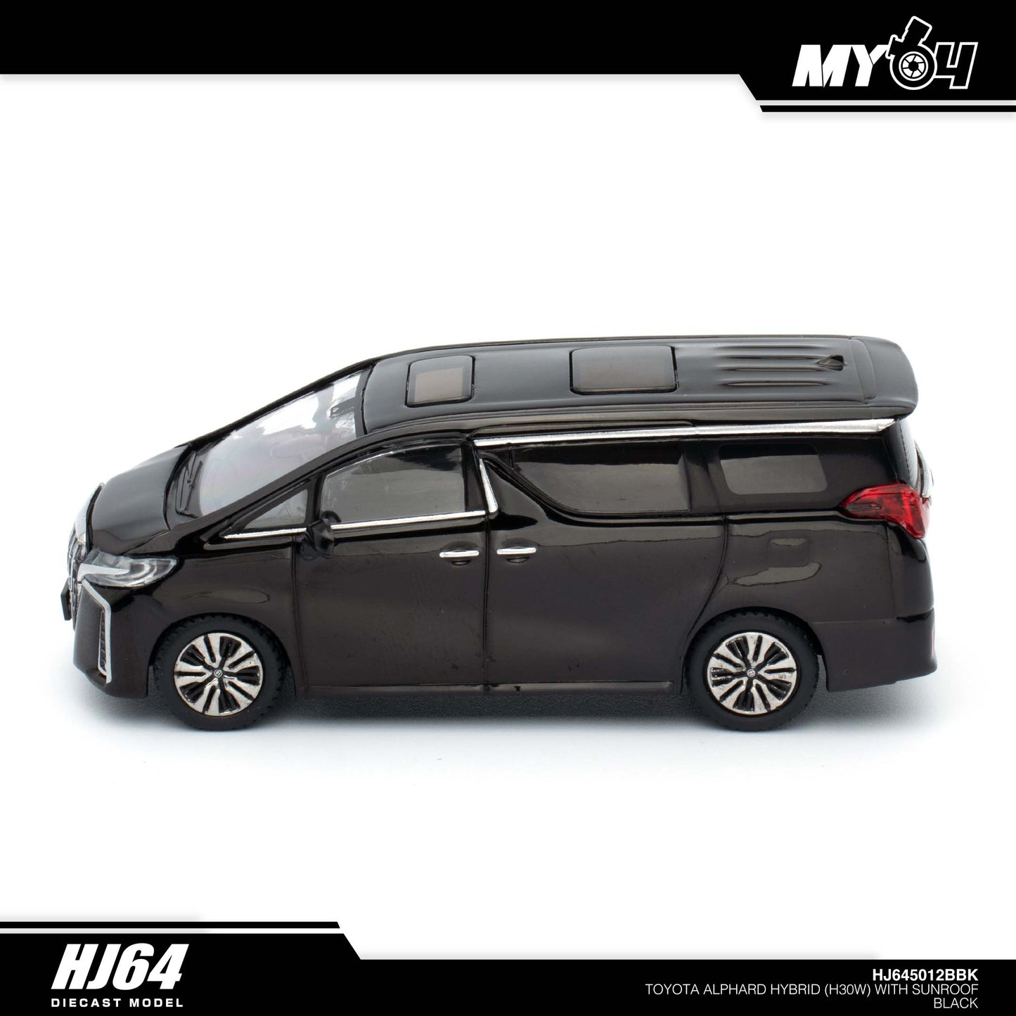 [Hobby Japan] Toyota Alphard Hybrid (H30W) With Sun Roof - Black