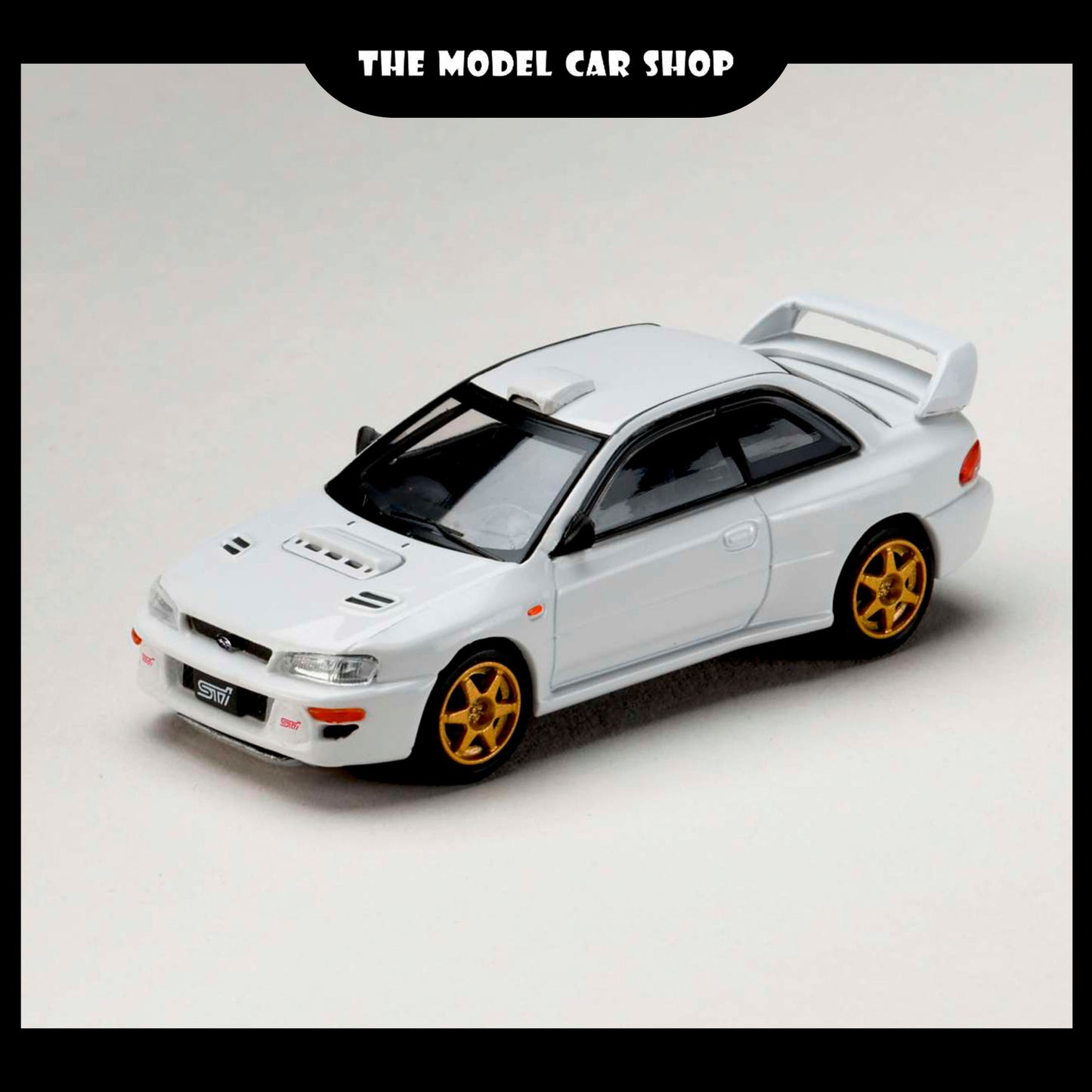 [Hobby Japan] Subaru Impreza-22B STi Version (GC8) JDM Style - Feather White