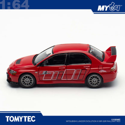 [TLVN] 1:64 Mitsubishi Lancer Evolution IX Mr GSR Ralliart - Red