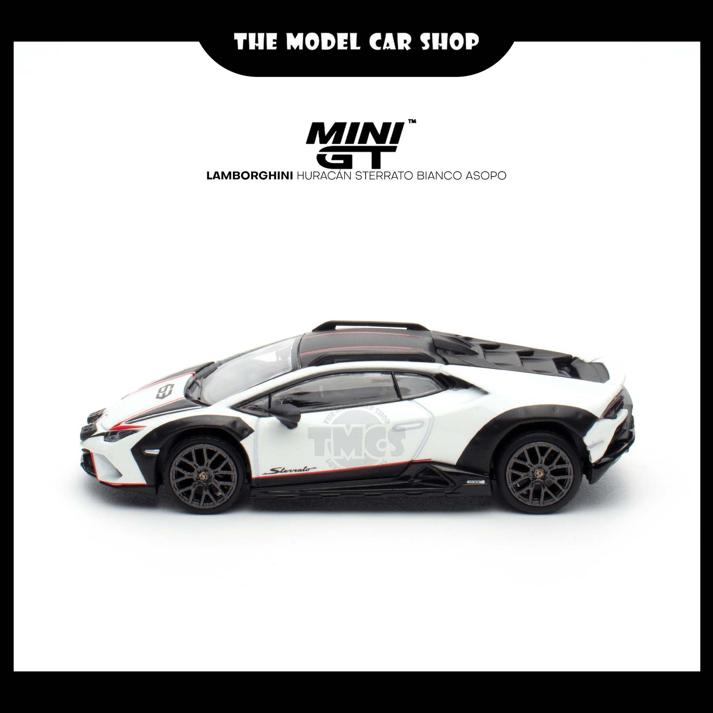 [MINI GT] Lamborghini Huracán Sterrato Bianco Asopo