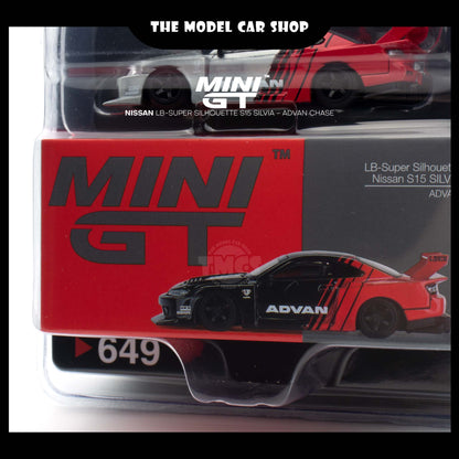 [MINI GT] Nissan LB-Super Silhouette S15 SILVIA  - Advan (Mijo Exclusive)