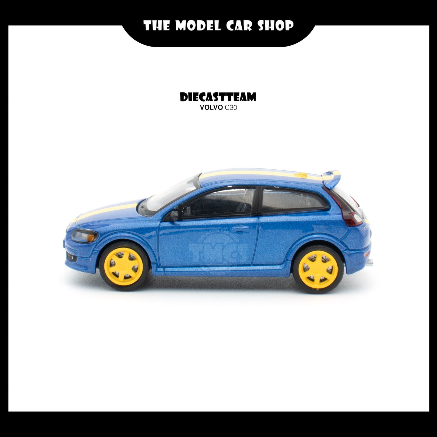 [DCT] Volvo C30 - Blue with Yellow Stripe