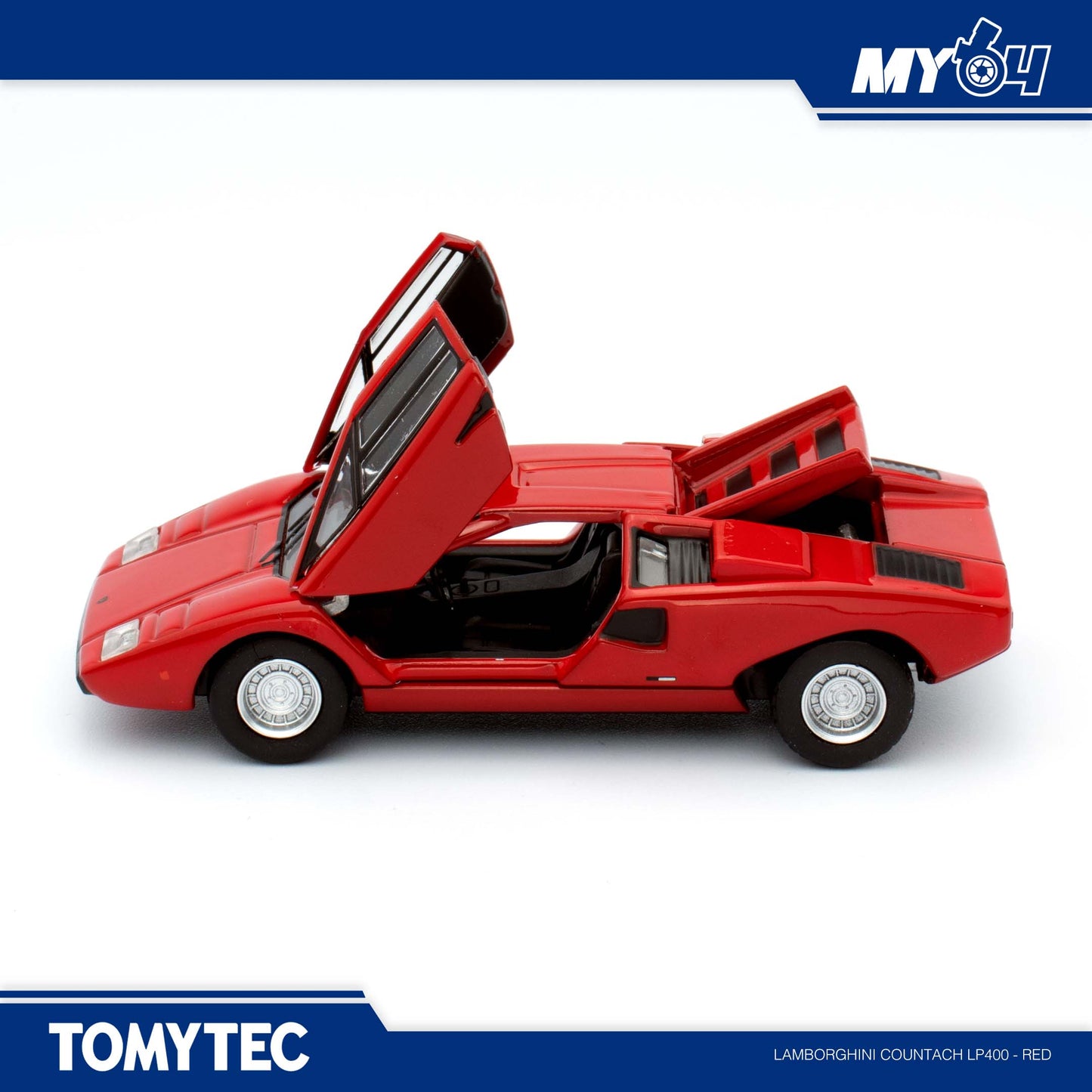 [TOMYTEC] Lamborghini Countach LP400 - Red