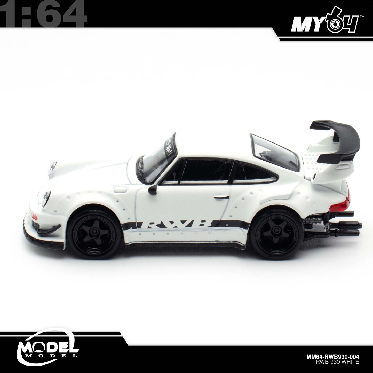 [Model Model] 1:64 RWB930 - White