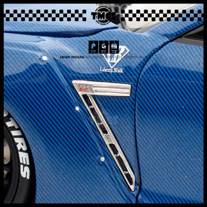 [PGM] LBWK Nissan Skyline GT-R35 - Full Carbon Blue