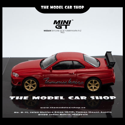 [MINI GT] Nissan Skyline Tommykaira R RZ Edition - Red