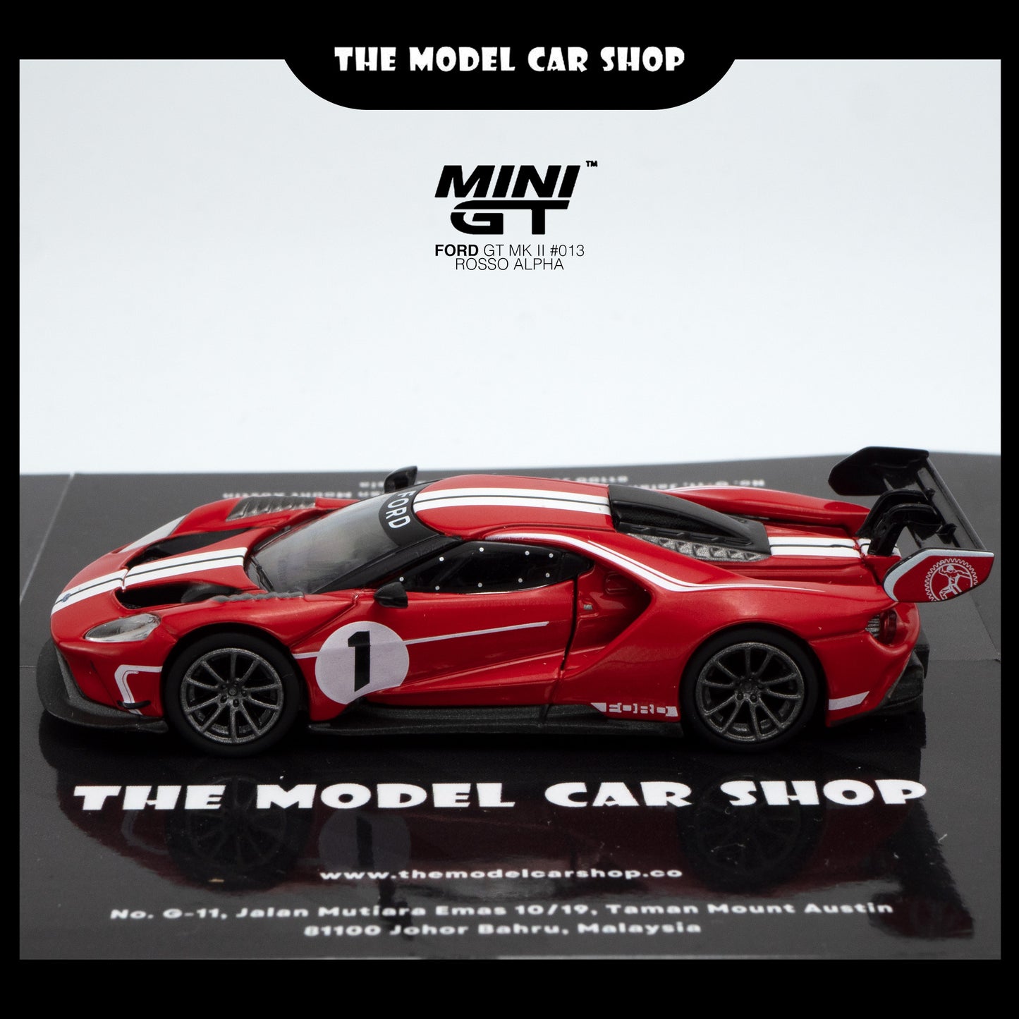 [Mini GT] Ford GT MK II #013 Rosso Alpha