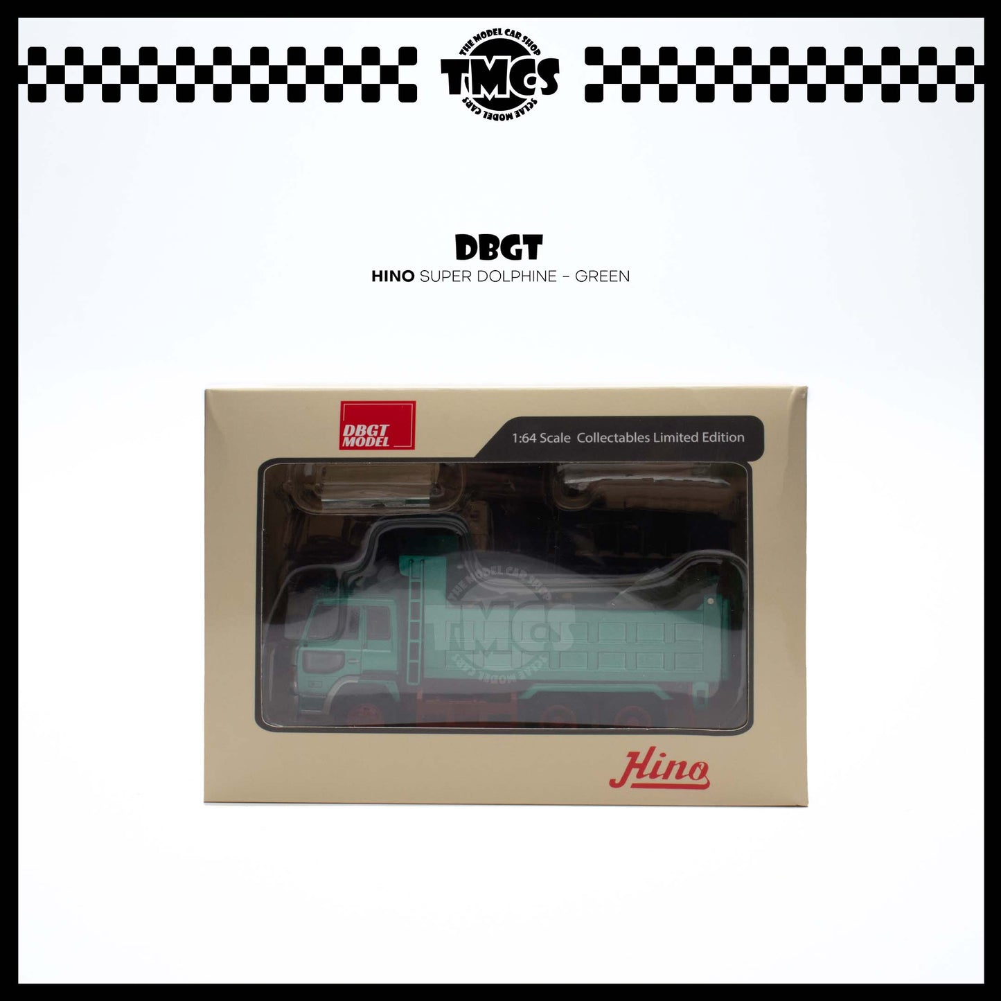 [DBGT] 1:64 Hino Super Dolphine - Green (Box Defect)