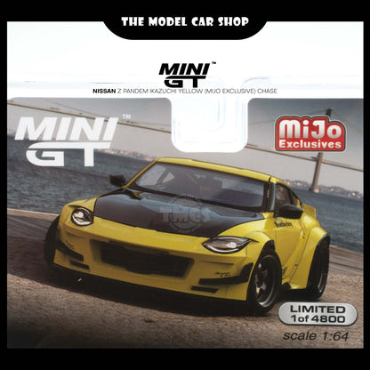 [MINI GT]  Nissan Z Pandem Ikazuchi Yellow (Mijo Exclusive)