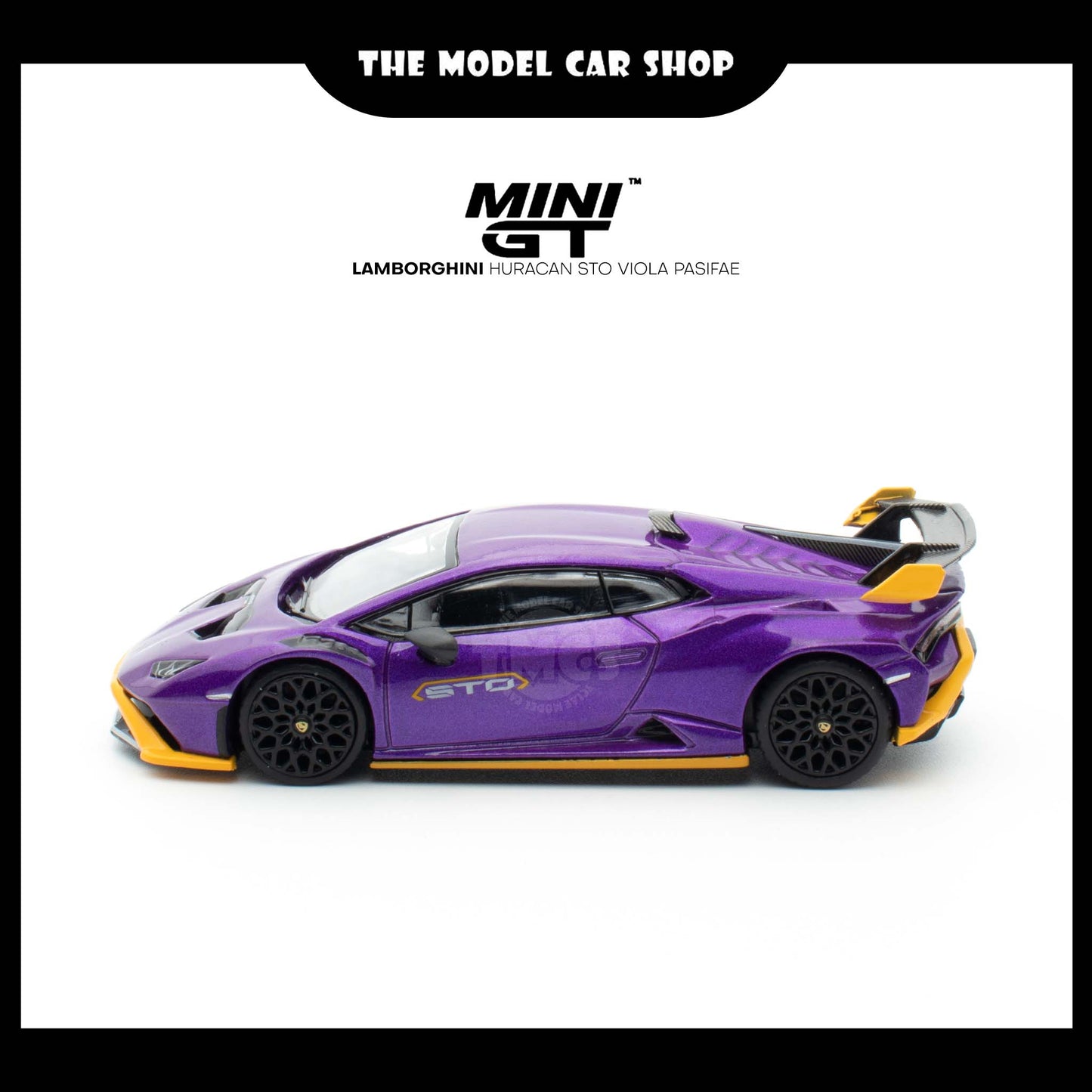 [MINI GT] Lamborghini Huracan STO Viola Pasifae