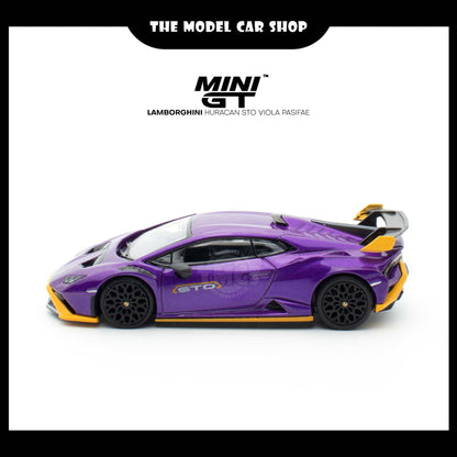 [MINI GT] Lamborghini Huracan STO Viola Pasifae