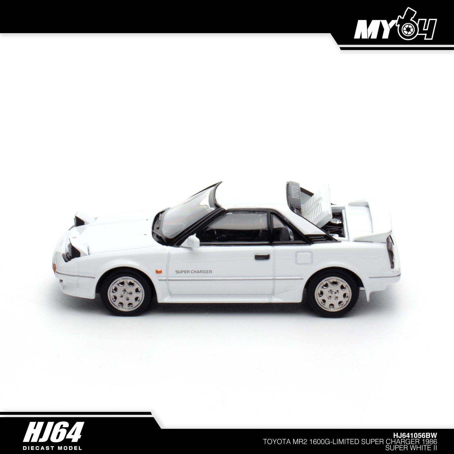 [Hobby Japan] Toyota MR2 1600G-LIMITED SUPER CHARGER 1986 - Super White II