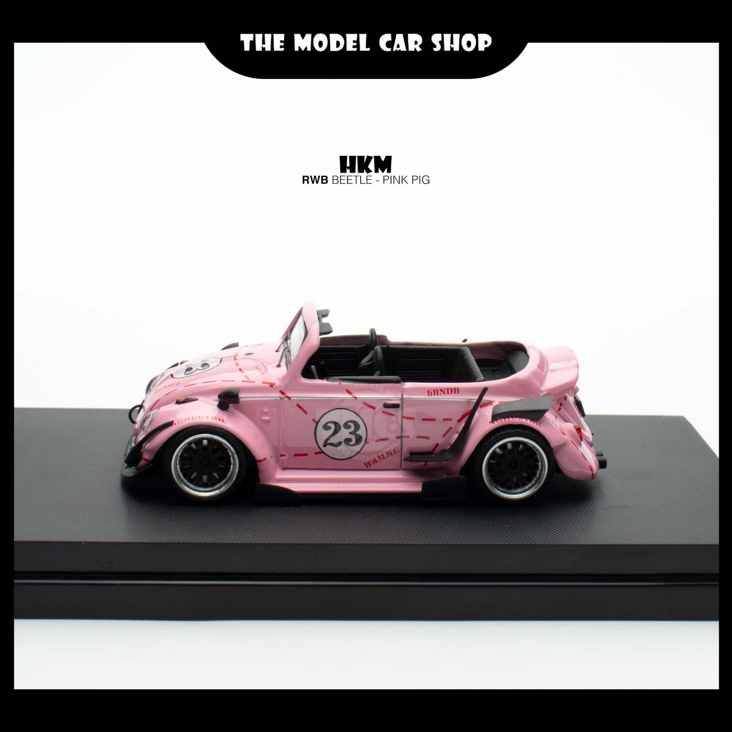 [HKM] RWB Beetle - Pink Pig